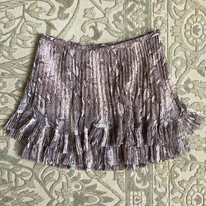 Snake Print Skirt